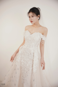 váy cưới công chúa đuôi cá