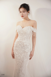 váy cưới đuôi cá cao cấp 2 trong 1 