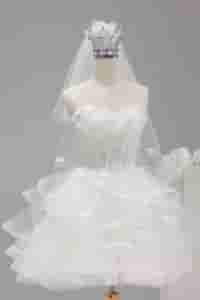 váy cưới ngắn hàn quốc