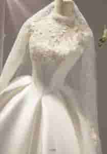 váy cưới kín đáo